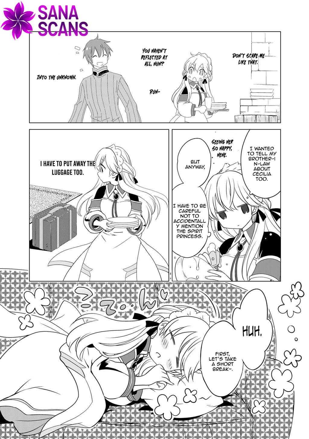 Cheat Home Garden — Maybe I’m the real Spirit Princess, but I’ll just farm. Chapter 9 Page 15